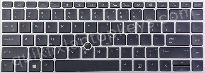 Hp Elitebook 1050 G1 Replacement Laptop Keyboard Keys