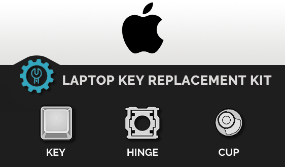 Replacement Individual L Key Cap and Hinges are Applicable for MacBook Pro A1706 A1707 A1708 Keyboard to Replace The L Key Cap and Hinge