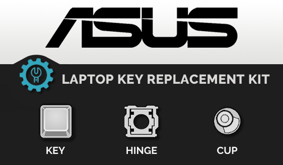 Asus X550 X550C X550CA Single UK Keyboard Key V143362AK1 13N0-PEA0E11 
